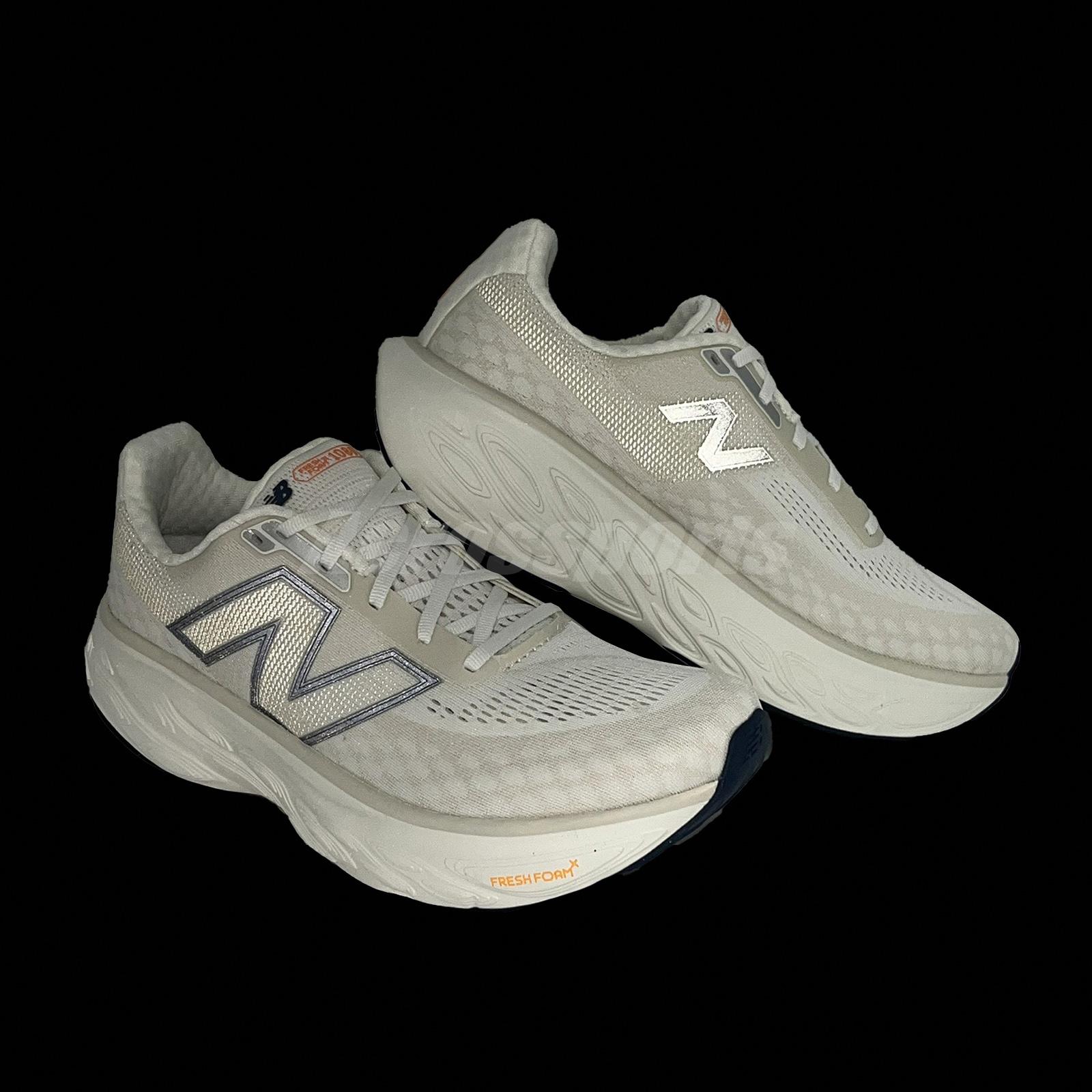 【New Balance】Freshformx 1080 V14 (Male, 2E) / 追跡付 New Balance Fresh Foam X 1080 V14 2E Wide NB Beige Navy Men